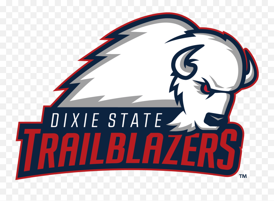 Dixie State Trailblazers Logo Clipart - Full Size Clipart Dixie State Logo Emoji,Golden State Warriors Logo