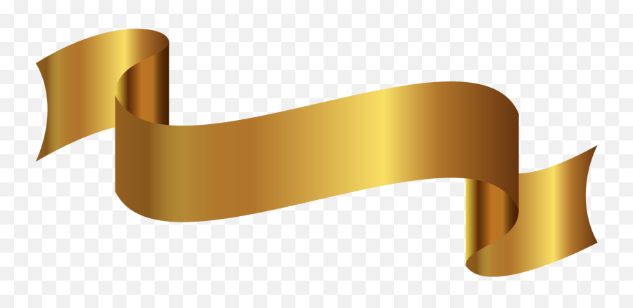 Free Gold Ribbon 1197121 Png With - Gold Ribbon Png Transparent Emoji,Gold Transparent