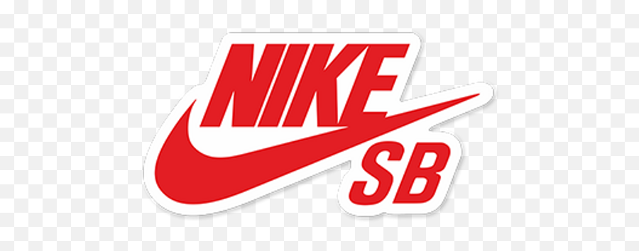 Red Nike Sb Logo Sticker - Nike Sb Logo Emoji,Nike Sb Logo