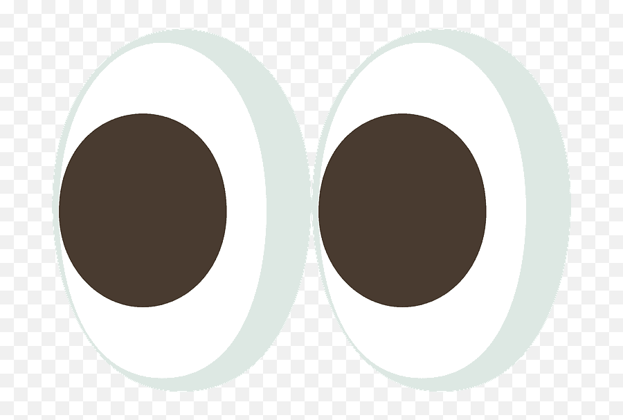 Eyes Emoji Clipart - Dot,Eyes Emoji Png