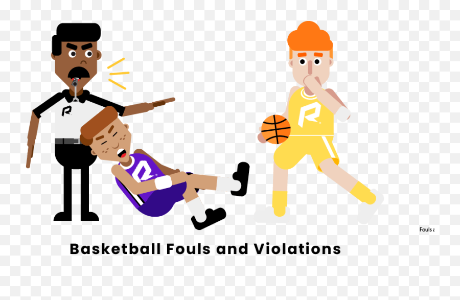 Technical Foul In Basketball Clipart - Full Size Clipart Foul Violation In Basketball Emoji,Basketball Court Clipart