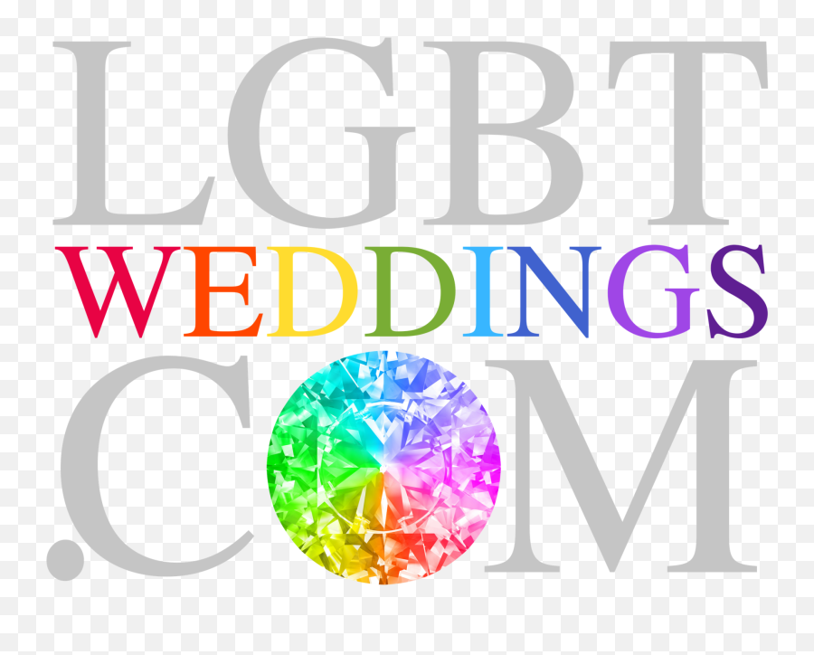 The Gay Wedding Planning Website And - Dot Emoji,Lgbt Logo