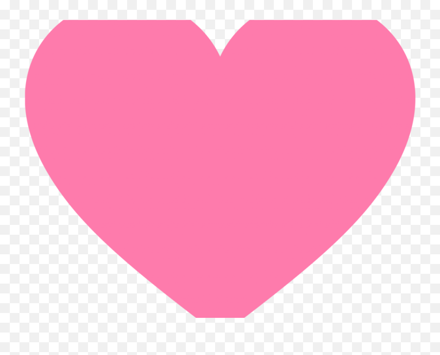 Download Hd Valentine Hearts Clip Art - Transparent Background Pink Heart Clip Art Emoji,Heart Transparent Background