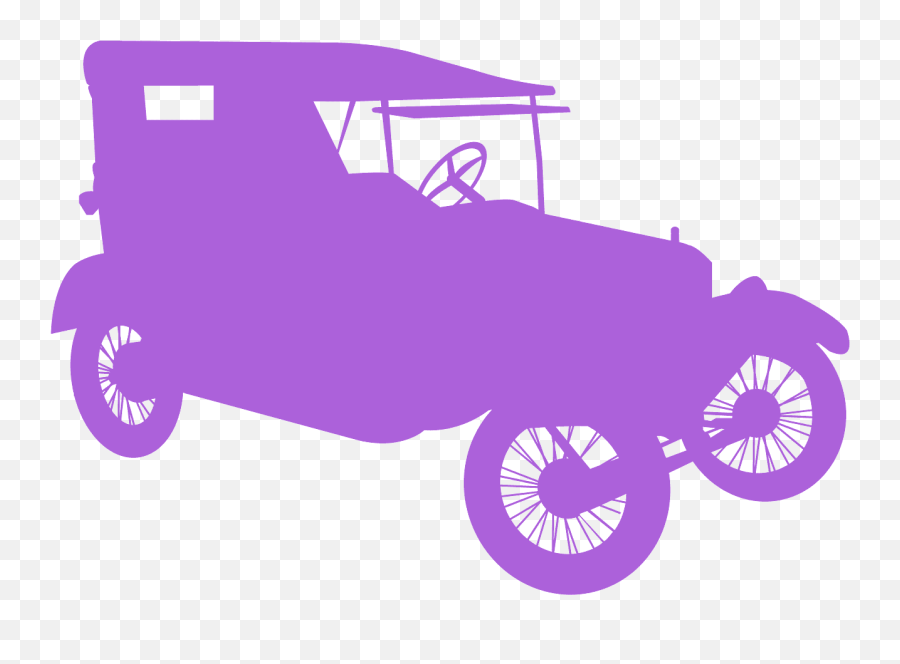 Ford Model T Car Silhouette - Model A Ford Silhouette Png Model A Car Silhouette Emoji,Ford Png