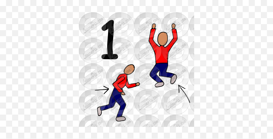 First Action Picture For Classroom - For Running Emoji,Action Clipart
