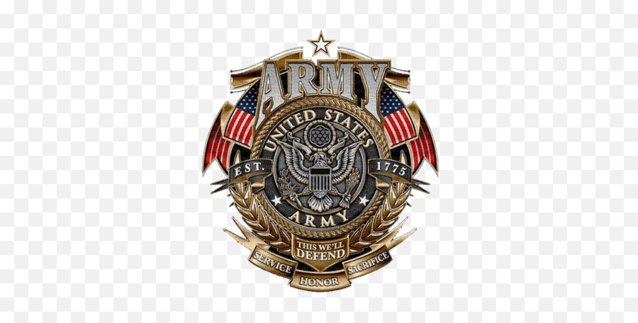 Army Png - Us Army Logo Veteran Service Honor Emoji,Army Png