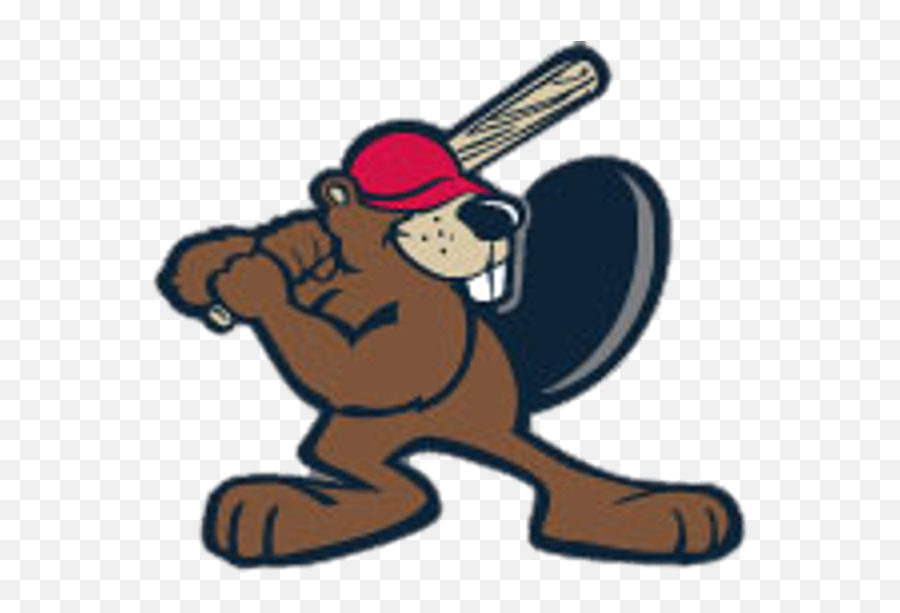 Beavers Dam Phoenix Wood Bat Tournament - Cartoon Beavers With Baseball Emoji,Beaver Logo