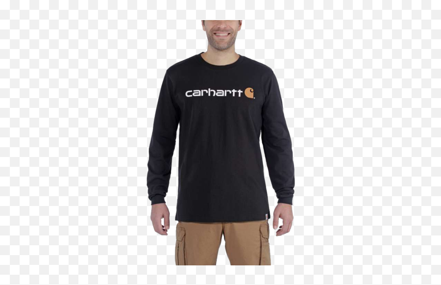 Long Sleeve Emea Workwear Signature Graphic T - Shirt U2013 Core Logo Long Sleeve Emoji,Carhartt Logo