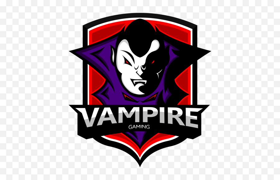 Vampire Gaming Logo Clipart - Full Size Clipart 3733004 Vampire Gaming Logo Emoji,Gaming Logo