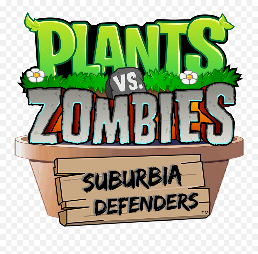 Plants Vs Zombies Suburbia Defenders Plants Vs Zombies - Plants Vs Zombies Logo Hd Emoji,Defenders Logo