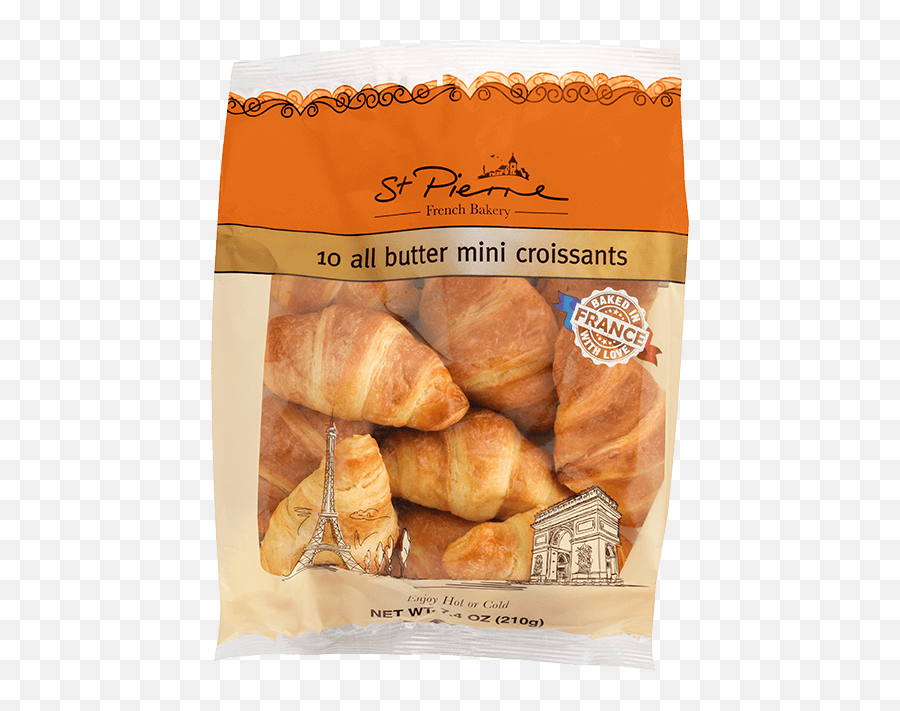 All Butter Croissants - Many Calories Are In A Mini Croissant Emoji,Croissant Transparent