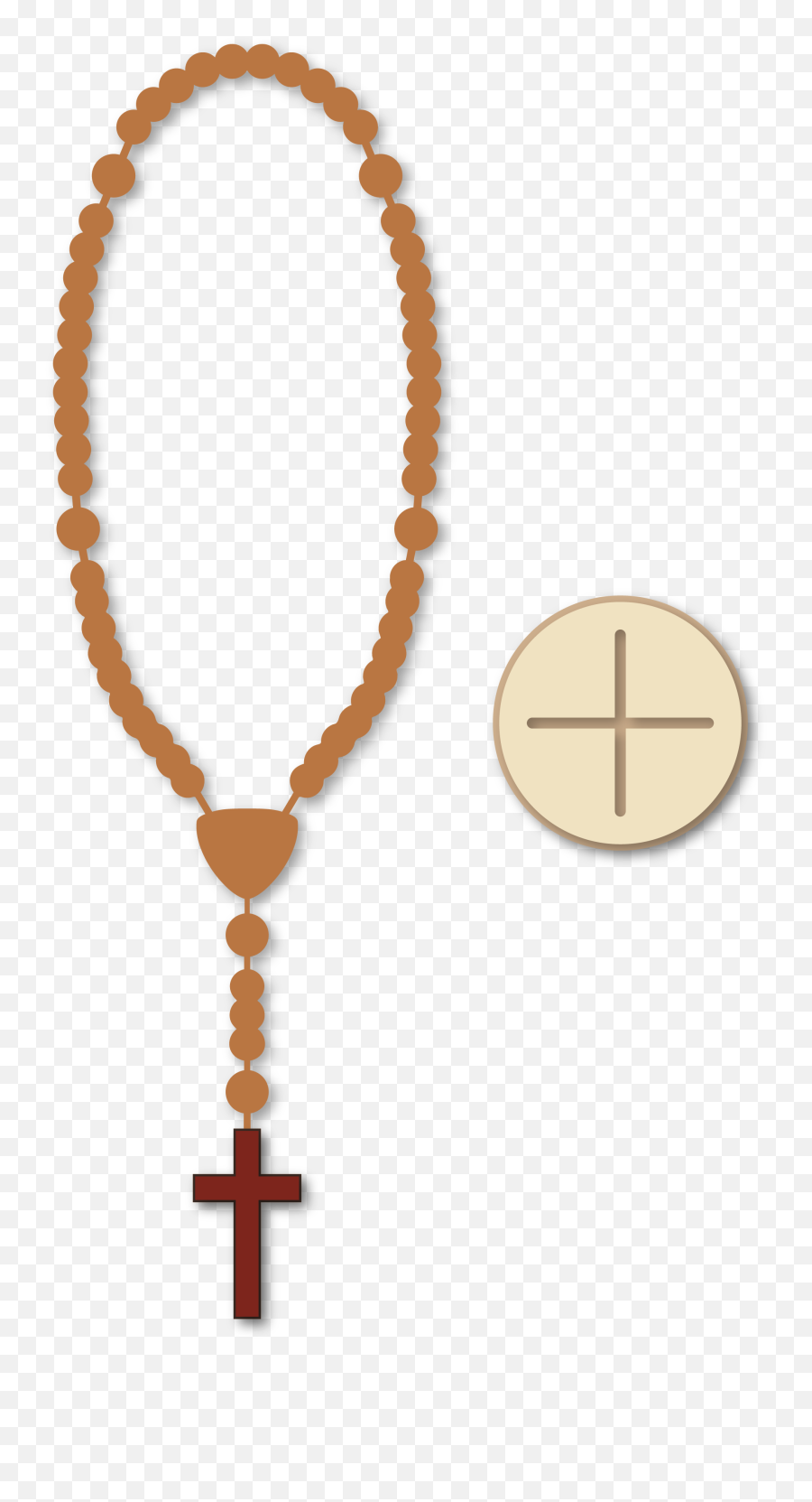Prayer Beads Png Download - Christian Cross Clipart Full Prayer Beads Emoji,Christian Cross Clipart