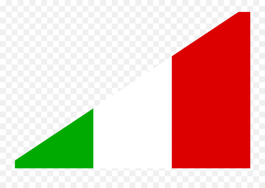 Diagonal Flag Italy Br Emoji,Italy Flag Png
