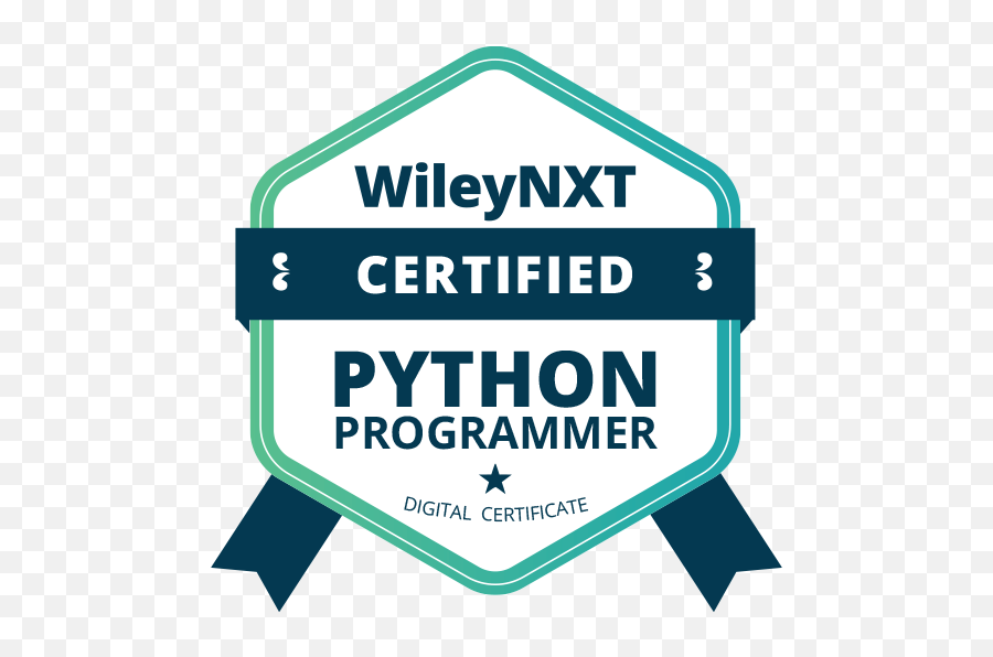 Wiley Certified Python Programmer - Credly Emoji,Python Png
