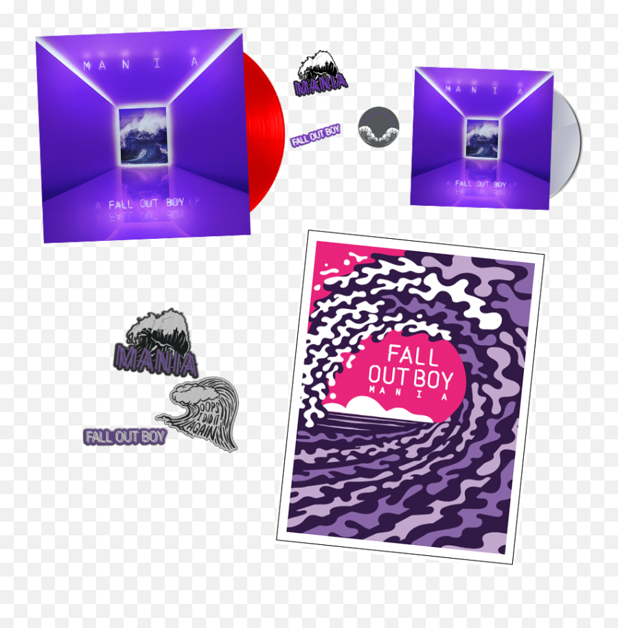 Madness Bundle Poster - Dot Emoji,Fall Out Boy Logo