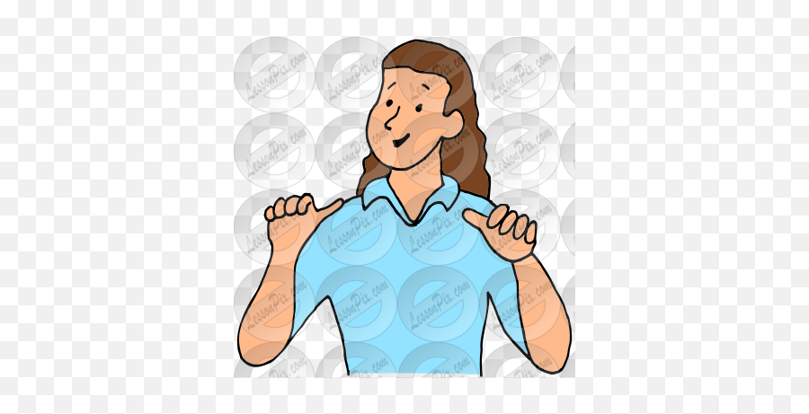Me Picture For Classroom Therapy Use - Fist Emoji,Me Clipart