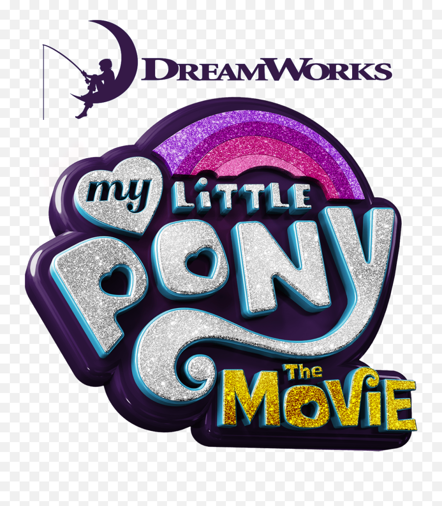 Dreamworks My Little Pony - Mlp The Movie Dreamworks Emoji,My Little Pony Logo