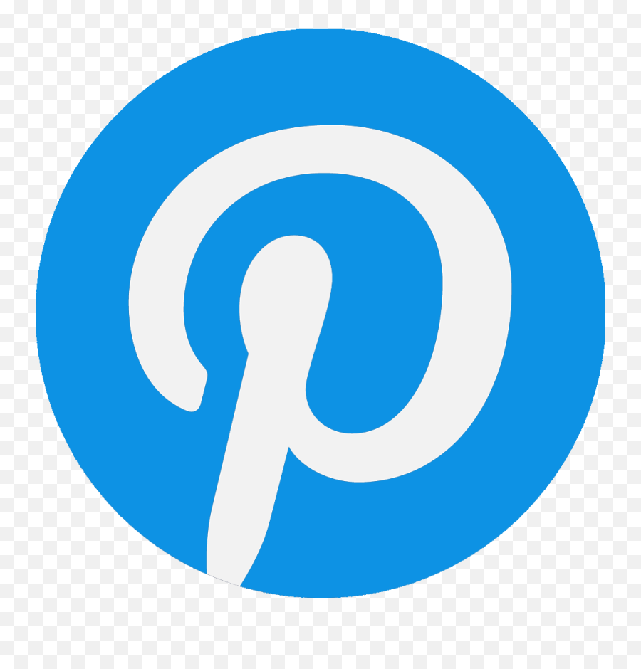 Pinterest Logo Png - Logo De Pinterest Azul Emoji,Pinterest Logo Png
