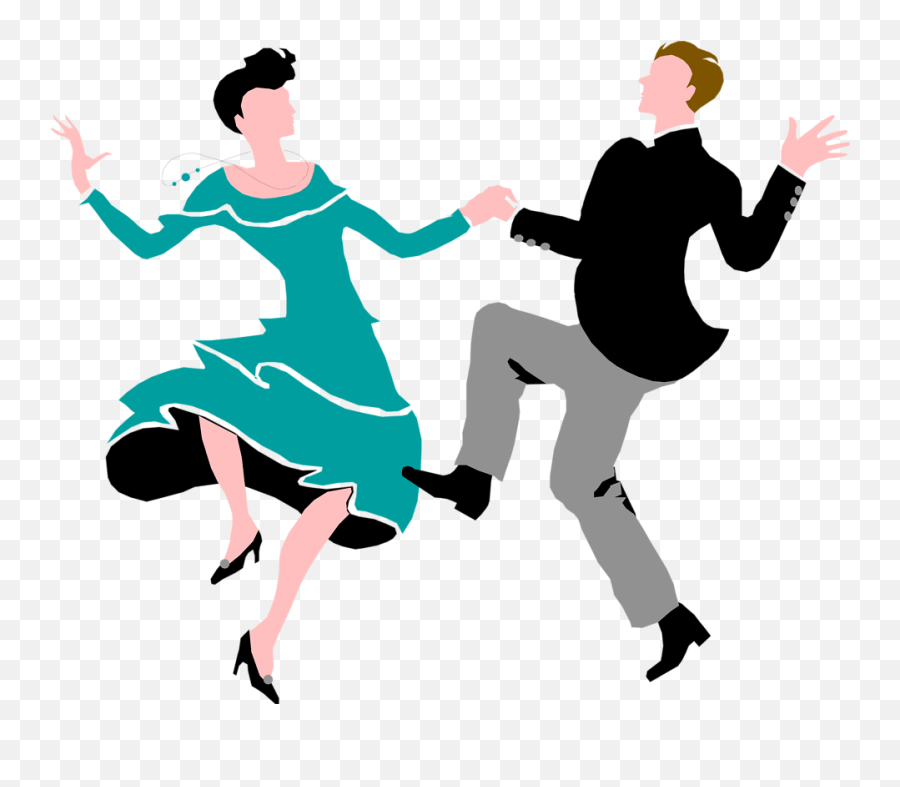 Ballroom Dance Swing Clip Art - Transparent Dancing Clip Art Emoji,Dance Clipart