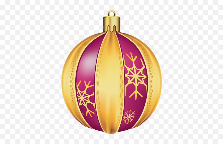Transparent Gold And Pink Christmas Ball Clipart Picture - Png Transparent Background Christmas Ball Png Free Emoji,Balls Clipart