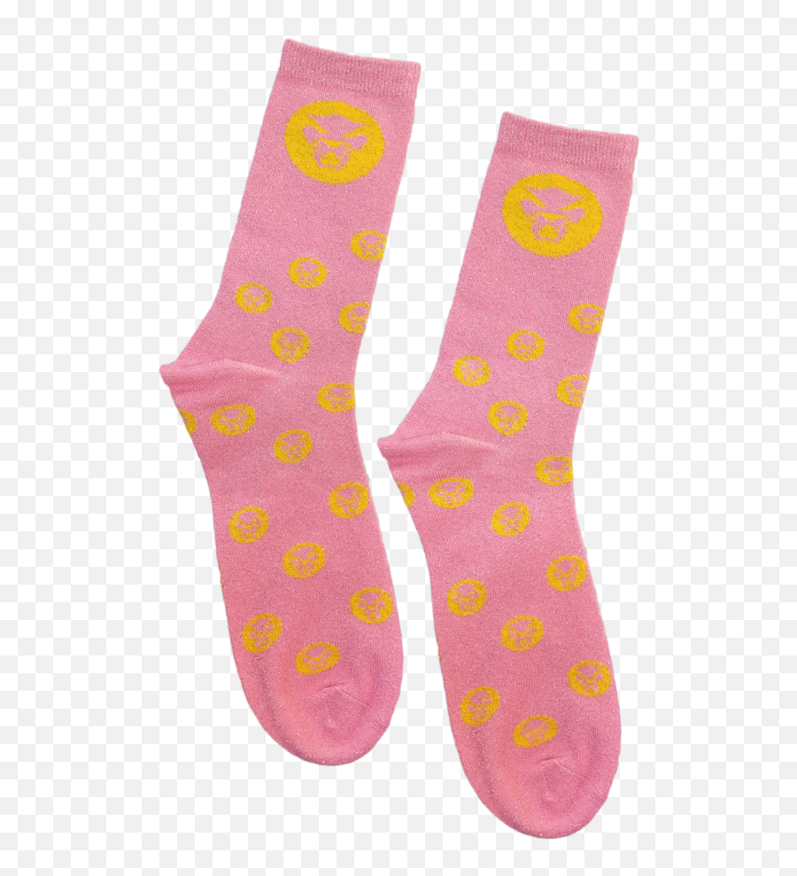 Thundercat Pink Glitter Socks - Girly Emoji,Pink Glitter Png