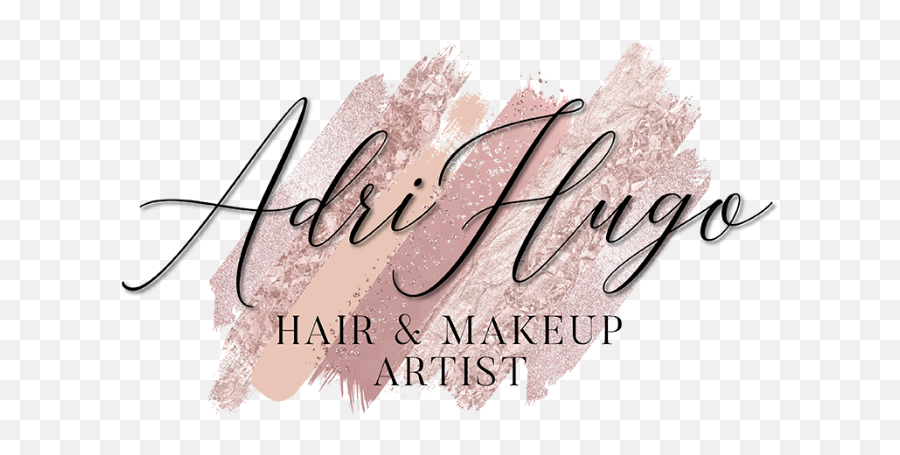 Adri Hugo - Professional Hair And Makeup Artist Wedding Language Emoji,Makeup Artistry Logo