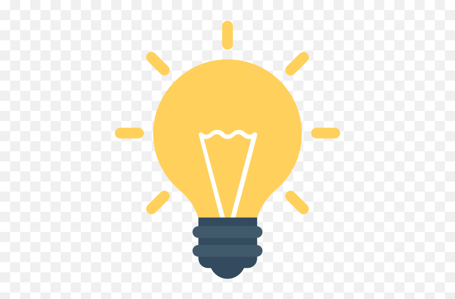 Idea - Bulb Vector Emoji,Ideas Png