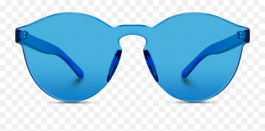 Bailey Colorful Transparent One Piece - For Teen Emoji,Sunglasses Transparent