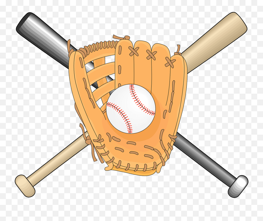 Baseball Sports Clipart Free Download Transparent Png Emoji,Bat And Ball Clipart