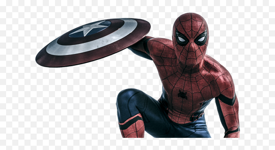 Download Civil War Spiderman Marvel - Captain America Emoji,Captain America Civil War Logo Png