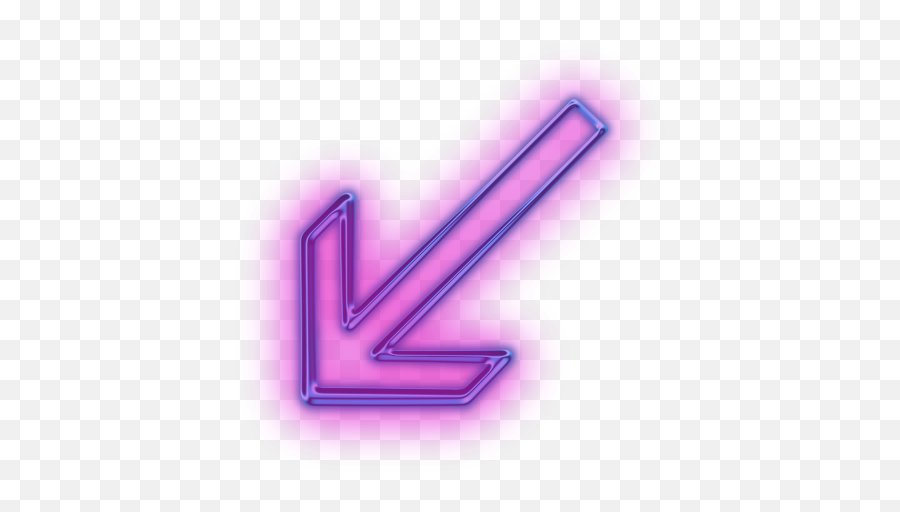 Glowing Purple Neon Icons Arrows Â Icons Etc - Clipart Best Emoji,Neon Clipart