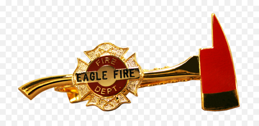 Custom Axe Firefighter Tie Bar Emoji,Firemen Logo