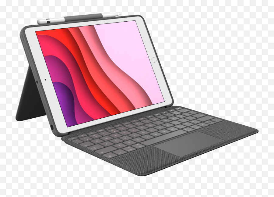 Logitech Combo Touch - Ipad Keyboard Case With Trackpad Emoji,Ipad Stuck At Apple Logo