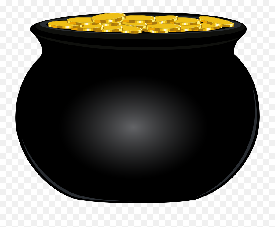 Library Of Gold Pot Graphic Download Emoji,Pot Clipart