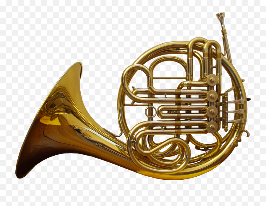 French Horn Front - French Horn Emoji,Horns Png