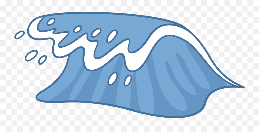 Sea Wave Clipart - Horizontal Emoji,Wave Clipart
