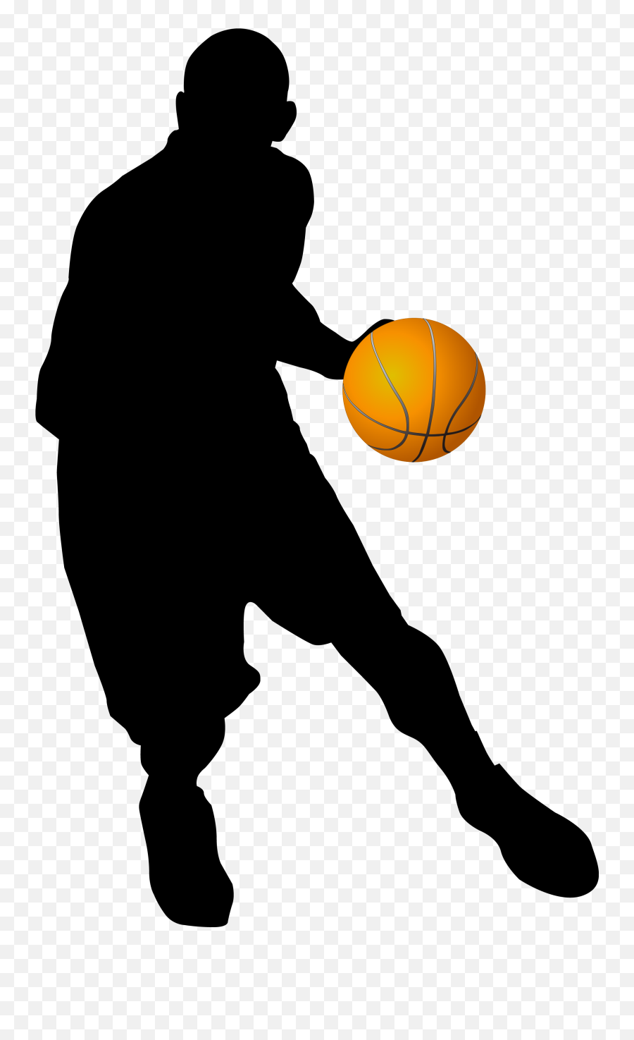 Library Of Basketball Player Shooting Clipart Free Download - Silhouette Basketball Images Clip Art Emoji,Basketball Player Clipart