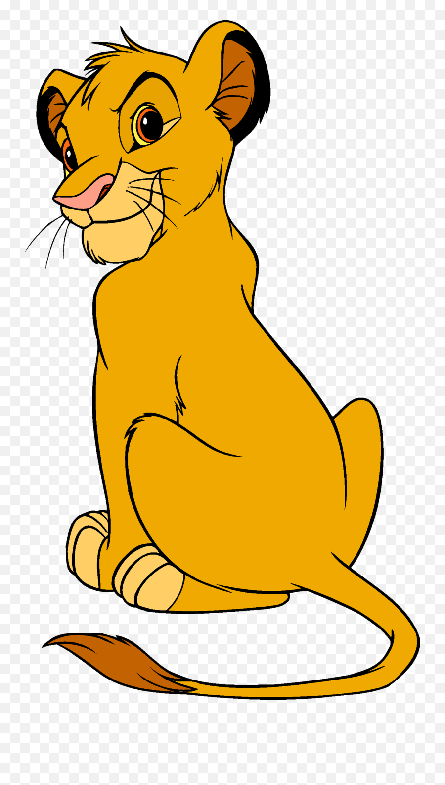 Lion King Png - Simba Rey Leon Png Emoji,Simba Png