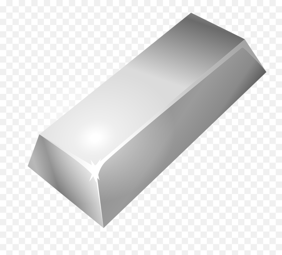 Silver Bar Rectangle - Free Vector Graphic On Pixabay Solid Emoji,Rectangle Png