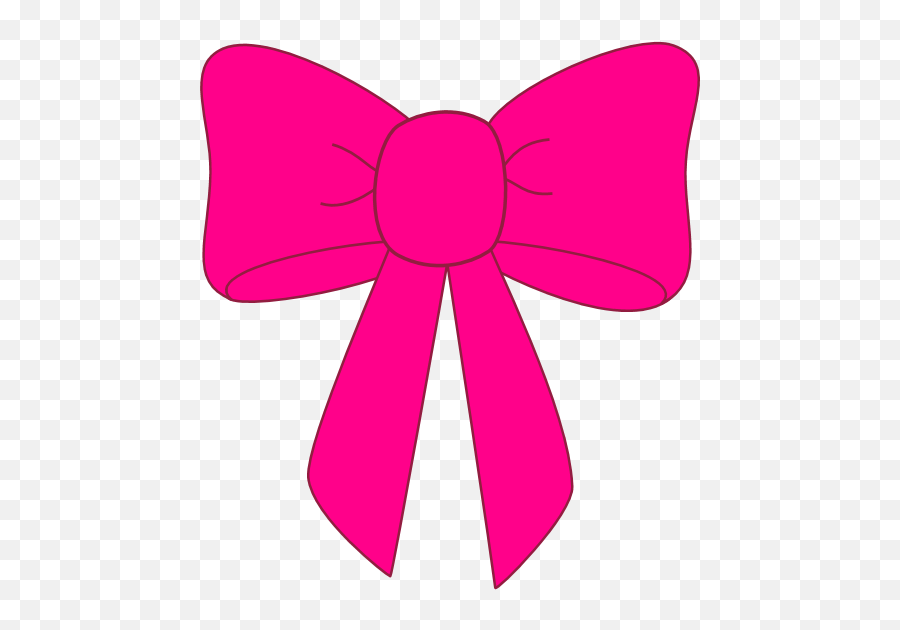 Download Black Bowtie Clip Art Clipart - Pink Bow Full Clipart Pink Bow Emoji,Bow Png