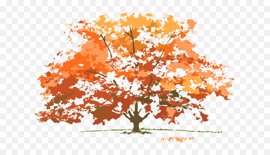 Dead Tree - Fall Trees Clipart Png Full Size Png Download Autumn The Four Seasons Clipart Emoji,Trees Clipart