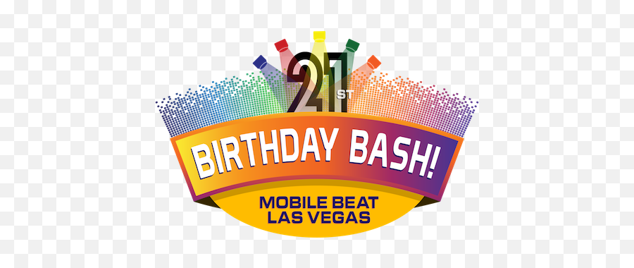 21st Birthday Logo Png Transparent Png - Language Emoji,Birthday Bash Png
