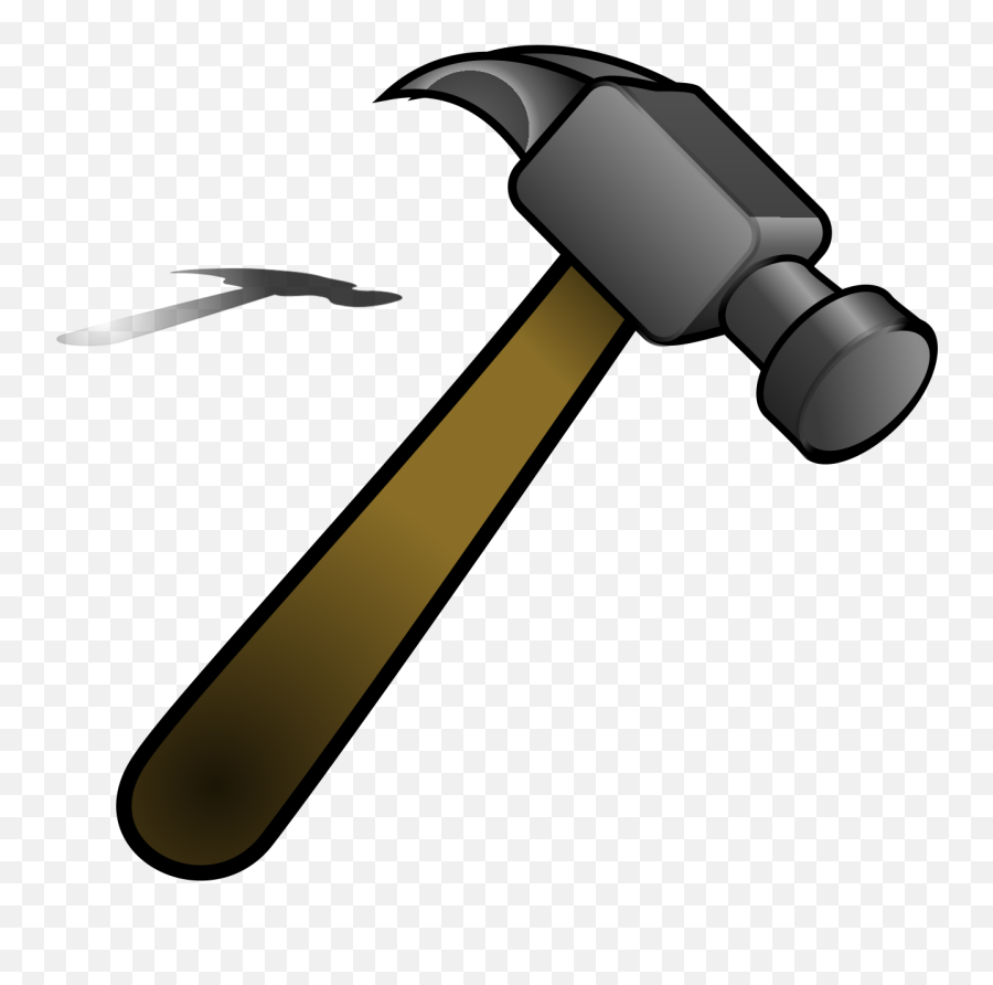 Hammer Svg Vector Hammer Clip Art - Tools Clipart Hammer Emoji,Hammers Clipart