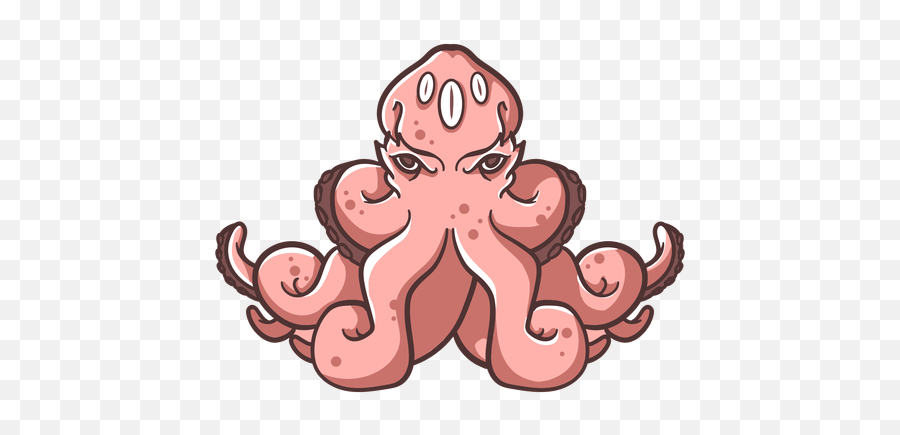 Folklore Creature Kraken Pink Icon Emoji,Kraken Png