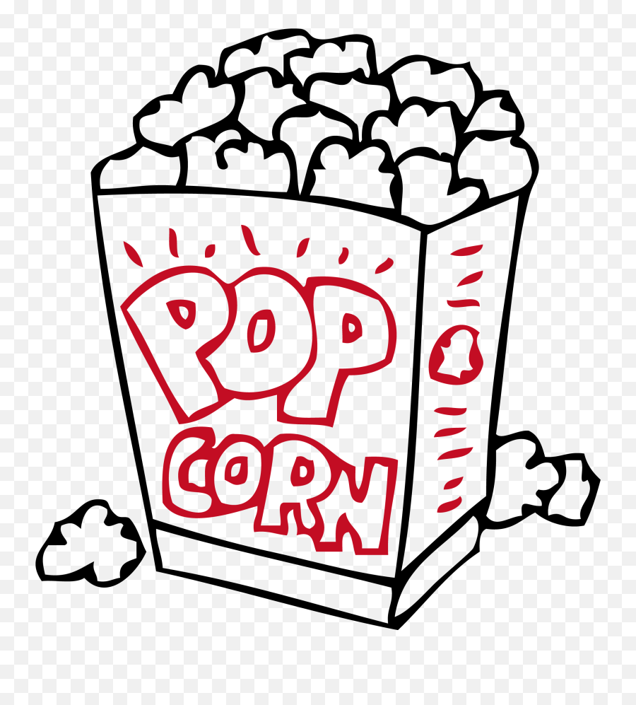 Popcorn Caramel Corn Coloring Book Food Child - Food Emoji,Coloring Pages Png