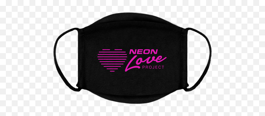 Neon Love Project Face Masks U2013 Neon Love Project - Neoprene Emoji,Logo Face Masks