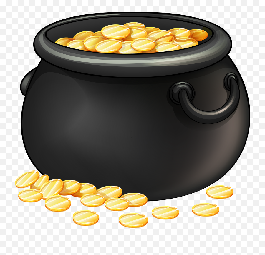 Free Pot Of Gold Clipart Download Free - Pot Of Gold Png Emoji,Pot Clipart