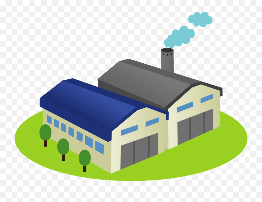 Factory Building Clipart Free Download Transparent Png Emoji,Manufacturing Clipart