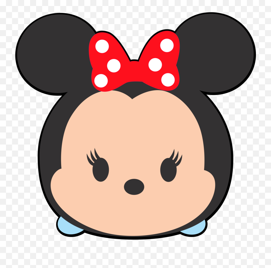 Computer Mouse Clipart Clip Art - Tsum Tsum Mickey Minnie Minnie Tsum Tsum Clipart Emoji,Mouse Clipart