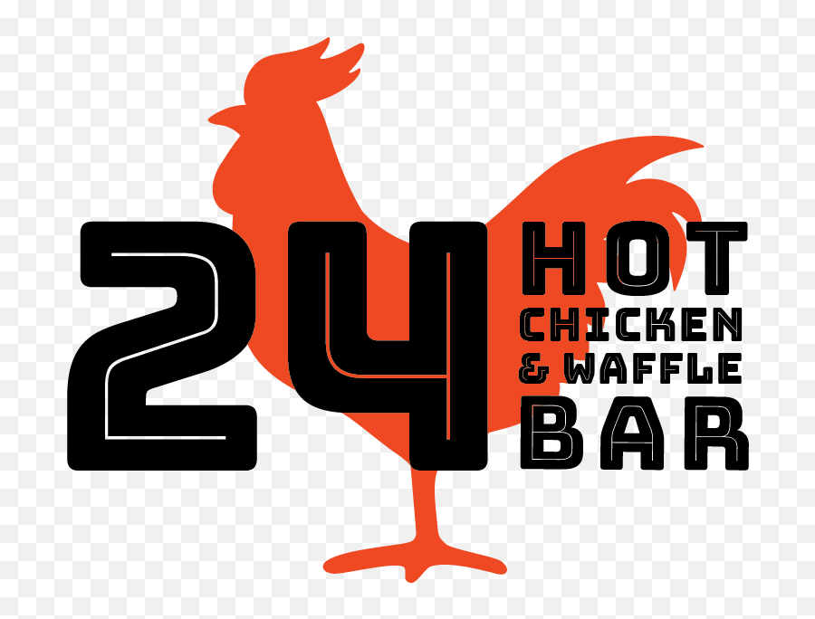 24 Hot Chicken - 24 Hot Chicken And Waffle Bar Emoji,Doordash Logo
